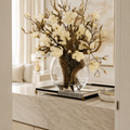 Magnolias en Jarrón Luna para decoración de interiores | Vareluma