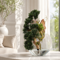 Bonsái Cedro Colgante en Jarrón Luna para decoración de interiores | Vareluma
